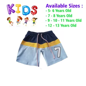 5-6 yrs Unisex Kids Boy & Girl Cotton Short - 1 PACK