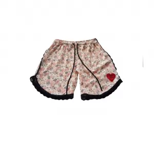 10-11 yrs Kids Girl Short Pure Cotton Pants 