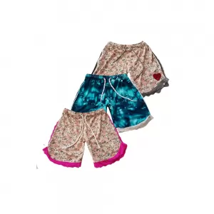 10-11 yrs Kids Girl Short Pure Cotton Pants 