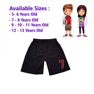 9-10 yrs Kids Boy & Girl Cotton Short Pants - 1 PACK