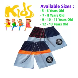 12-13 yrs Unisex Kids Boy & Girl Cotton Short - 2Pcs