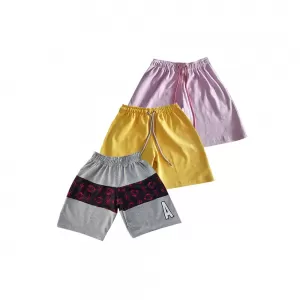 7-8 Y Kids Boy & Girl Short Pure Cotton  - 3 Pack