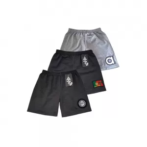 11-12 yrs Kids Boy Short Pure Cotton Pants - Grey 
