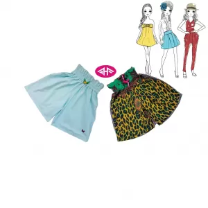 9-10 yrs AHF  Kids Girl Fancy Short Pants 