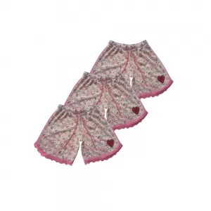 Multicolor 10-11 yrs Kids Girl Short Pure Cotton  