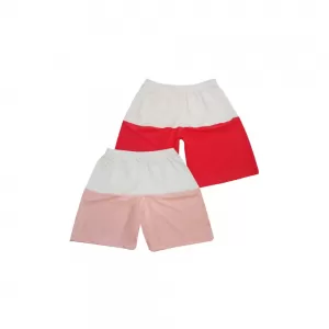 One size Boyand GirlCotton Short Pant - 2 Pack