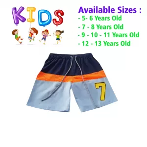 7-8 yrs Unisex Kids Boy & Girl Cotton Short - 1 PACK