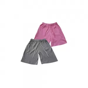 10-11 yrs Kids Boy & Girl Short Pure Cotton  - 2PCs