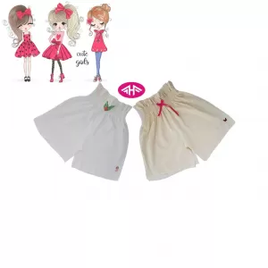 9-10 yrs AHF  Kids Girl Fancy Short Pants 