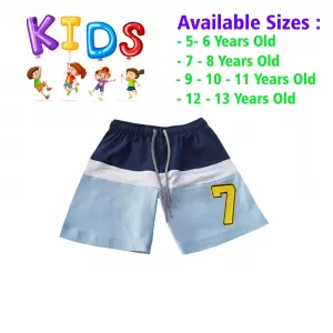 7-8 yrs Unisex Kids Boy & Girl Cotton Short - 1 PACK
