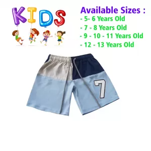 7-8 yrs Unisex Kids Boy & Girl Cotton Short - 1 PACK
