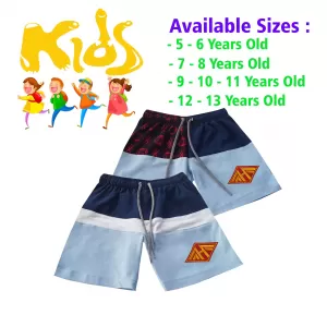 10-11 yrs Unisex Kids Boy & Girl Cotton Short - 2PCs