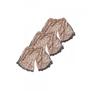 10-11 yrs Kids Girl Short Pure Cotton Pants 