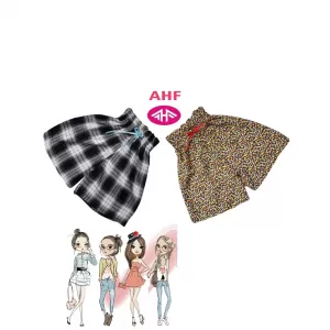 9-10 yrs AHF  Kids Girl Fancy Short Pants 