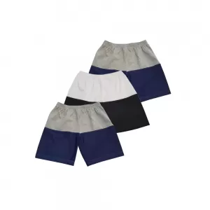 One size Boyand GirlCotton Short Pant - 3 Pack