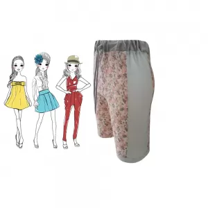  New WoMen Fancy Pure Cotton Short Pants 