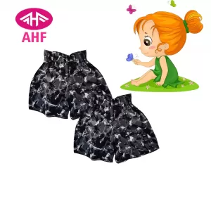 3-4 yrs AHF   Kid Girl Frill Viscose Short - 2 Pack