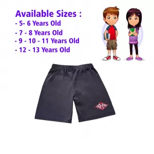 12-13 yrs Kids Boy & Girl Cotton Short Pants - 1PCs