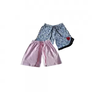 10-11 yrs Kids Girl Short Pure Cotton Pants 