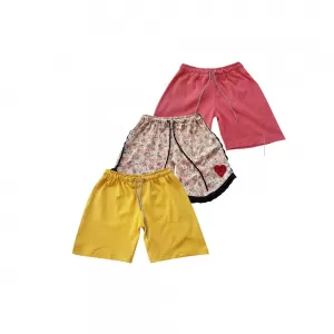 10-11 yrs Kids Girl Short Pure Cotton Pants 