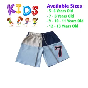 5-6 yrs Unisex Kids Boy & Girl Cotton Short - 1 PACK