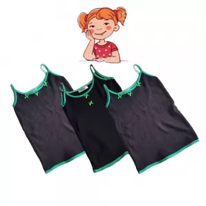 4-5 yrs Kids Girl Cotton Vest Top For Size 4 