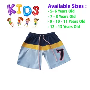 10-11 yrs Unisex Kids Boy & Girl Cotton Short 