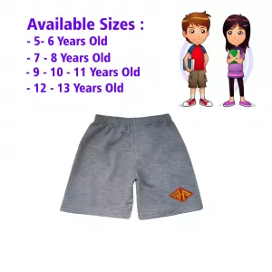 5-6 yrs Unisex Kids Boy & Girl Cotton Short - 1 PACK