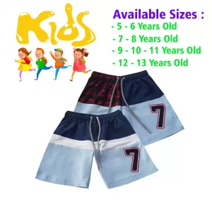 12-13 yrs Unisex Kids Boy & Girl Cotton Short - 2Pcs