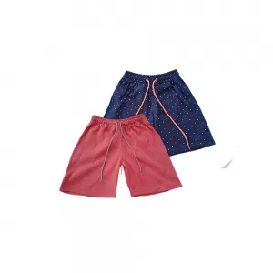 10-11 yrs Kids Boy & Girl Short Pure Cotton  - 2PCs
