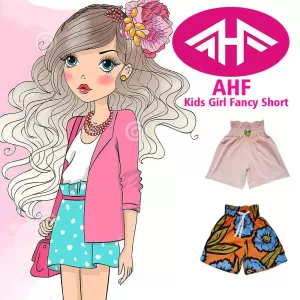 9-10 yrs AHF  Kids Girl Fancy Short Pants 