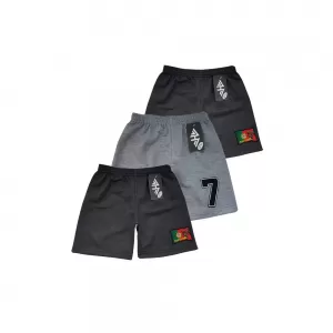 10-12years Kids Boy Short Pure Cotton Pants - Grey 
