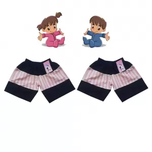 2 yrs Baby Cotton Short Pants  - 2 Pack