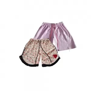 10-11 yrs Kids Girl Short Pure Cotton Pants 