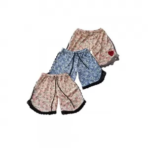 10-11 yrs Kids Girl Short Pure Cotton Pants 