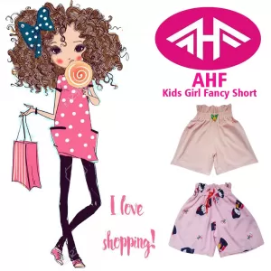 9-10 yrs AHF  Kids Girl Fancy Short Pants 