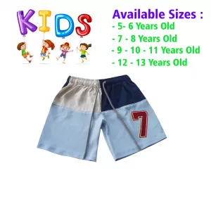 7-8 yrs Unisex Kids Boy & Girl Cotton Short - 1 PACK