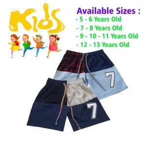 10-11 yrs Unisex Kids Boy & Girl Cotton Short - 2PCs