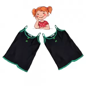 4-5 yrs Kids Girl Cotton Vest Top For Size 4 