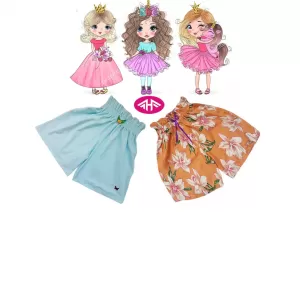 9-10 yrs AHF  Kids Girl Fancy Short Pants 