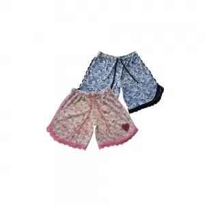 9-10 yrs Kids Girl Short Pure Cotton Pants 