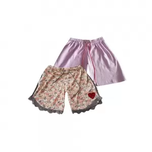10-11 yrs Kids Girl Short Pure Cotton Pants 