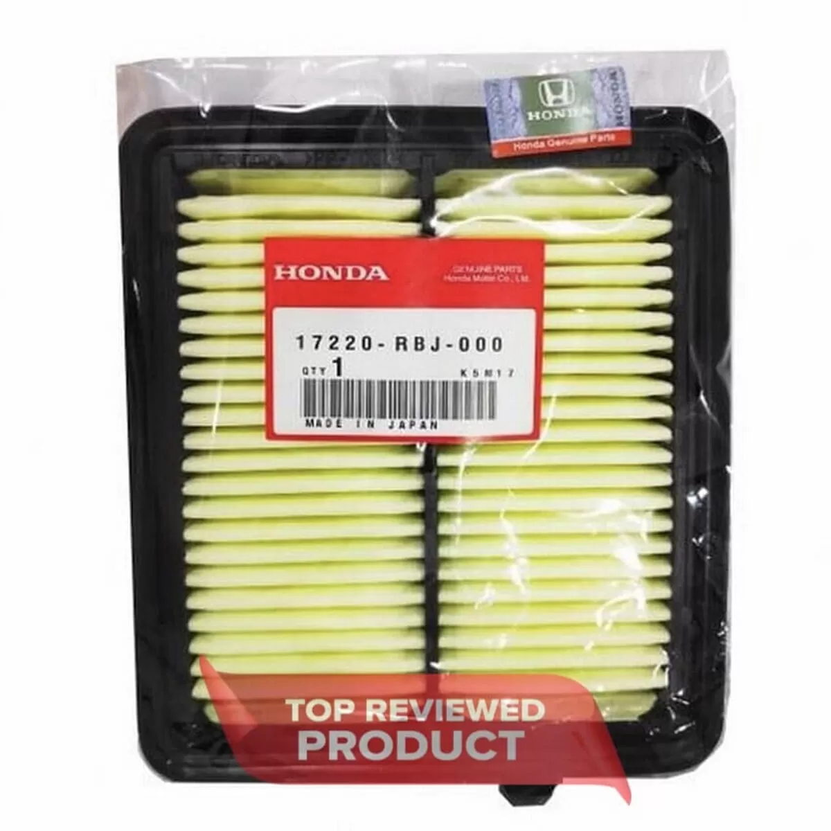 Honda Air Filter 17220-RBJ-000 A892 Honda Fit / Fit Shuttle GP1 GP4 GP2
