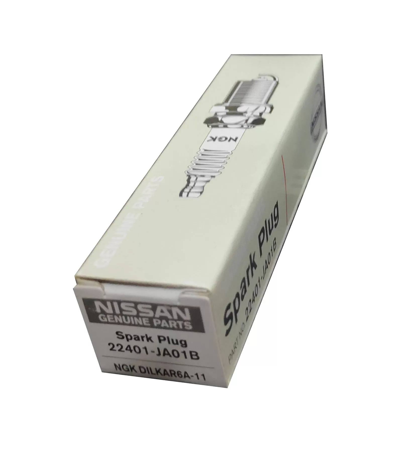 Nissan Spark Plug 22401-JA01B NGK DILKAR6A-11 DENSO FXE20HR11 - image 2