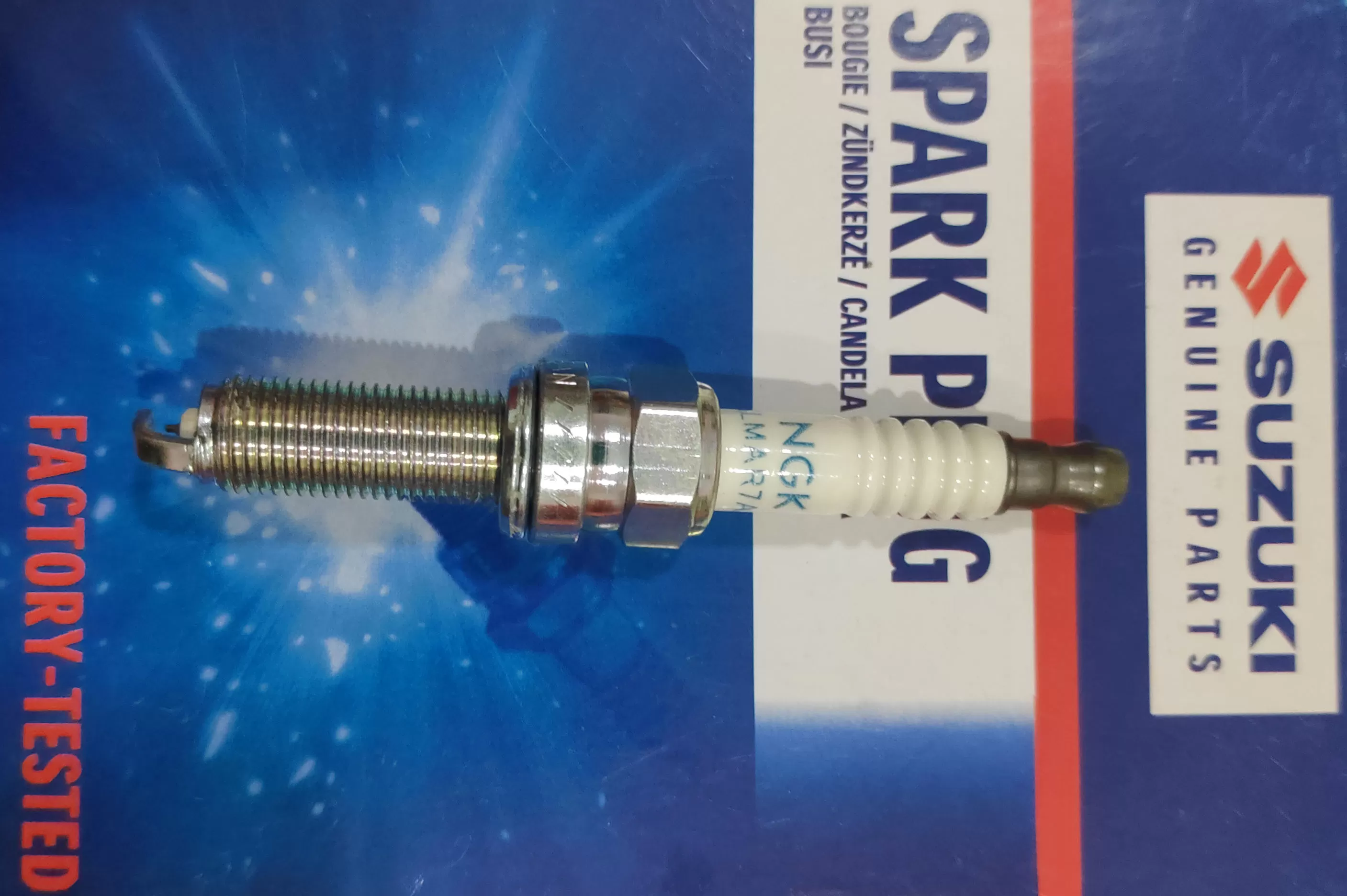 Wagon R MH44S Spark Plug 09482-00619  NGK ILMAR7A8 - image 5