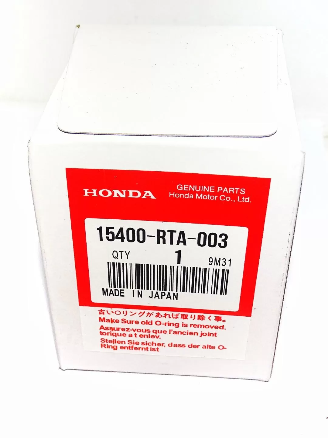 Honda Oil Filter 15400?RTA?003 C809 Honda - image 3