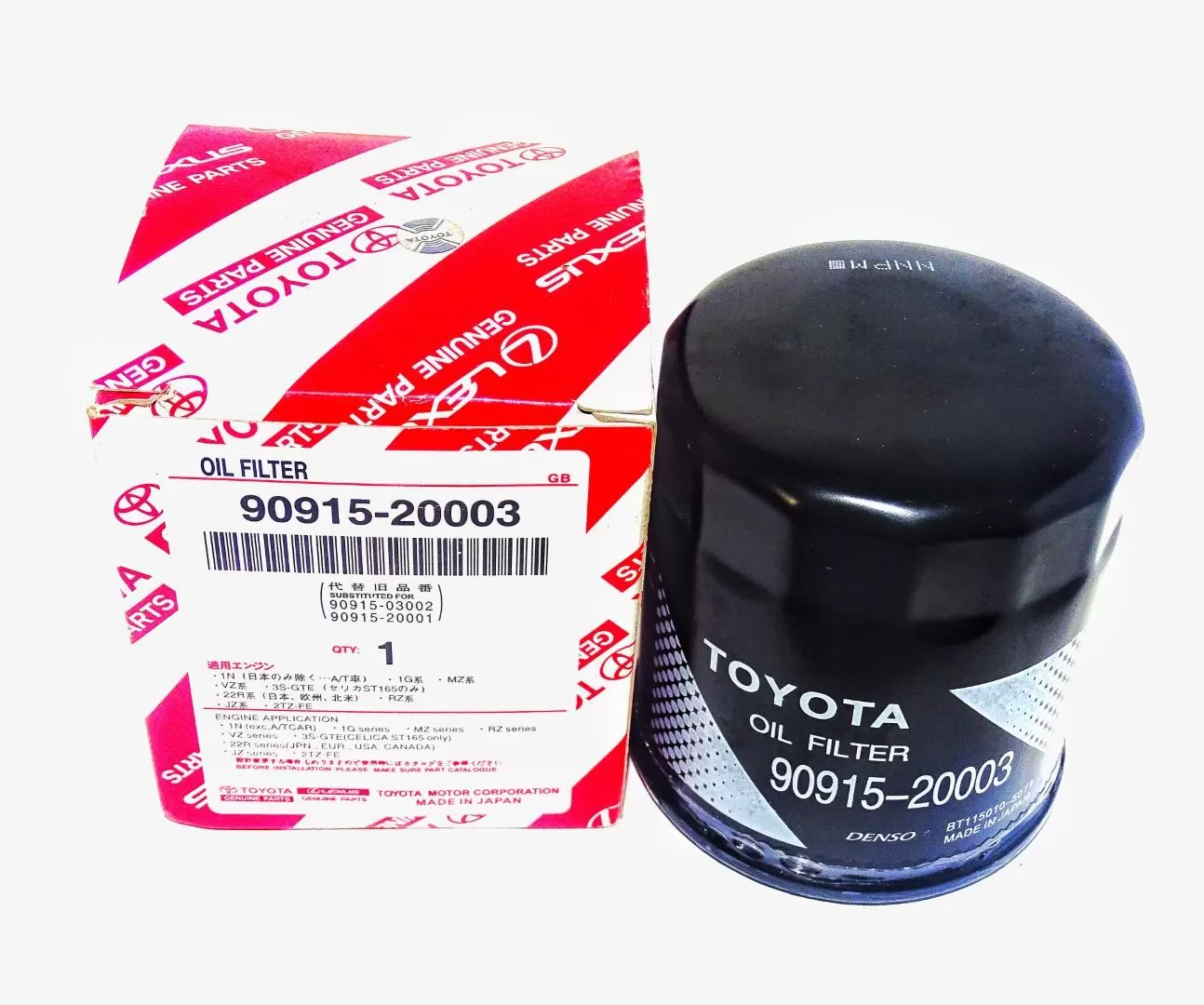 Toyota Oil Filter 90915?20003 C111 C-111 Toyota Hiace KDH200 Hi-Lux Hilux - image 2