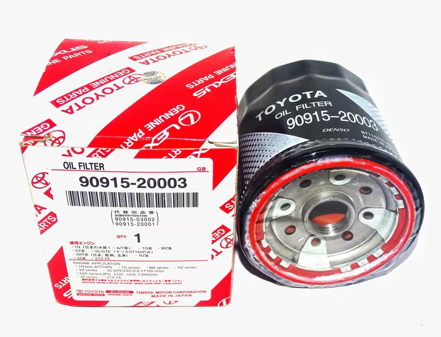 Toyota Oil Filter 90915?20003 C111 C-111 Toyota Hiace KDH200 Hi-Lux Hilux