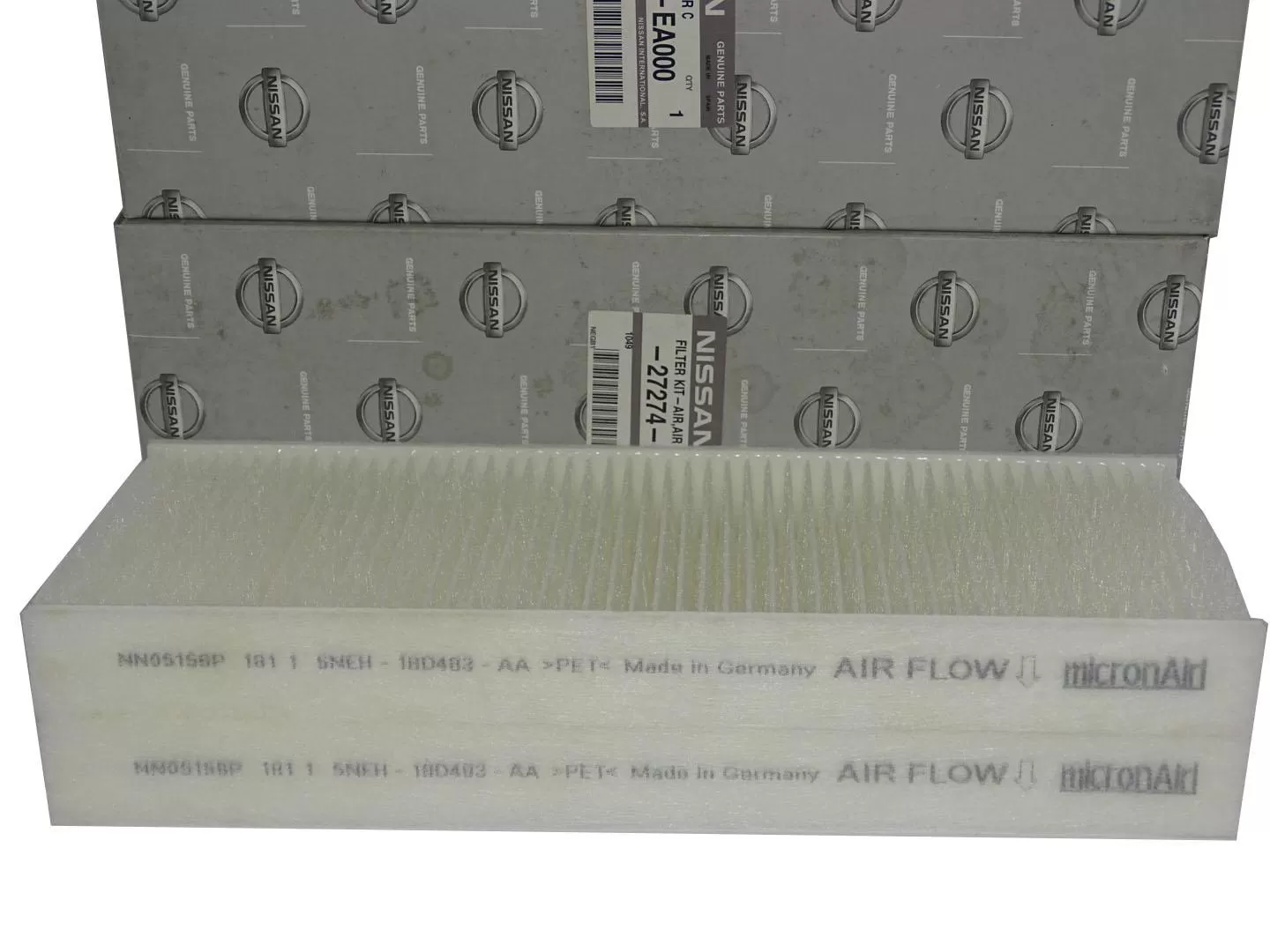 Nissan Navara Cabin Filter A/C Filter 27274-EA000 AC2507 - image 3