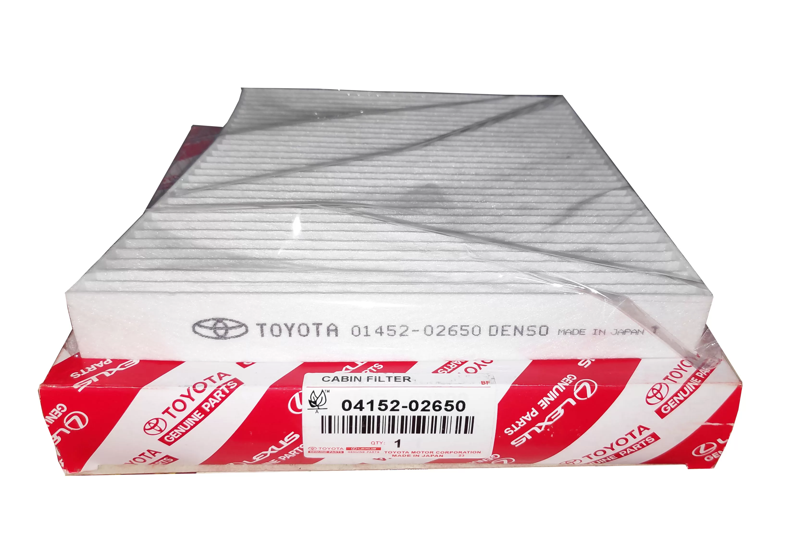 Cabin Filter A/C Filter Toyota KDH 04152-02650 AC1511 Toyota KDH200